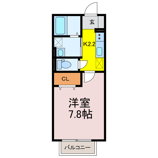 Ｄ－room24の間取り