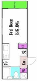 川崎市多摩区菅城下のマンションの間取り