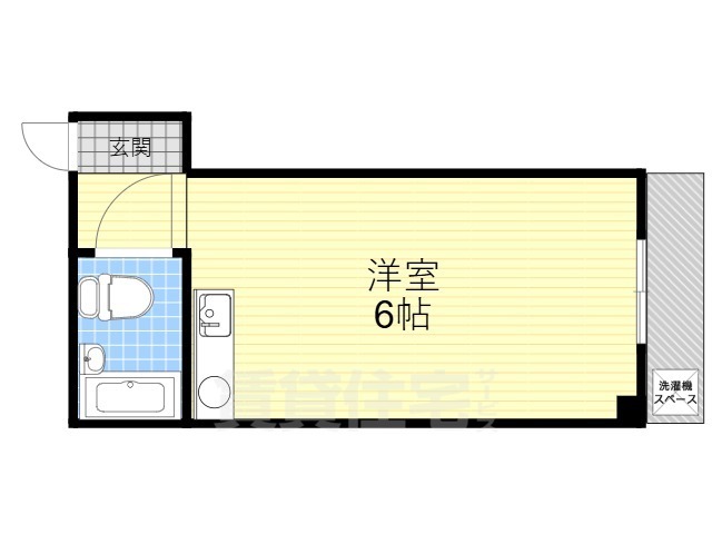 ラフィーネ山之口の間取り