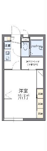 レオパレスウェルカムの間取り