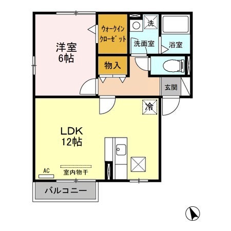 リベール　Ａ／Ｂ／Ｃの間取り