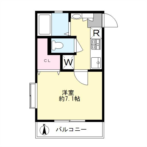 ビューグリーン多摩Ｄ棟の間取り