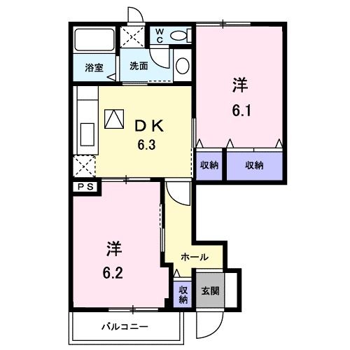 ペスカ２００３の間取り