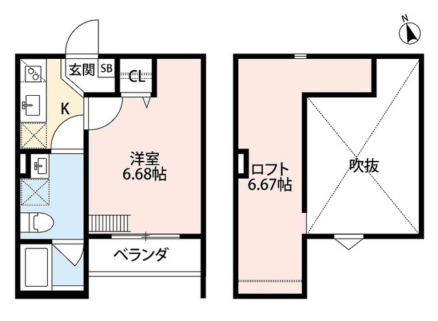 Grande Mare 堺東の間取り