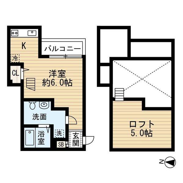 エストゥディオ鳳の間取り