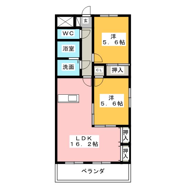 ガーデンヒルズ東山台の間取り