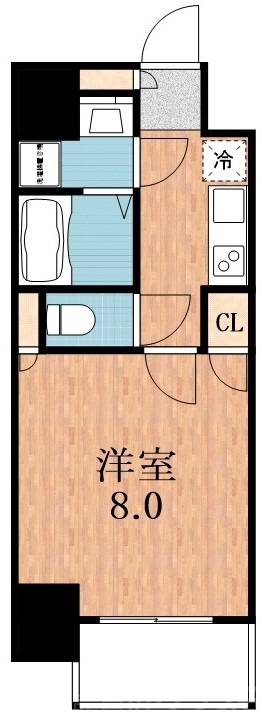 【大阪市住吉区苅田のマンションの間取り】