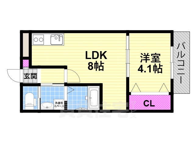 ESCALA四條畷の間取り