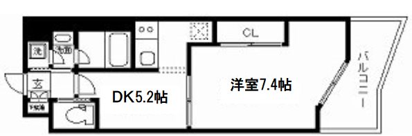 グランエターナ京都の間取り