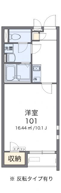 上尾市小泉のアパートの間取り