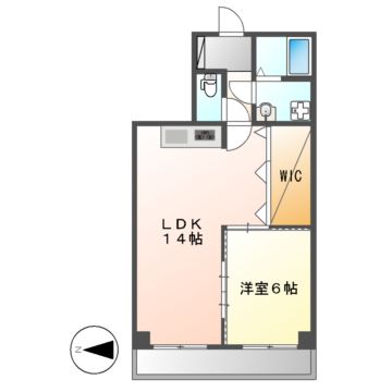 シャンポール古出来の間取り