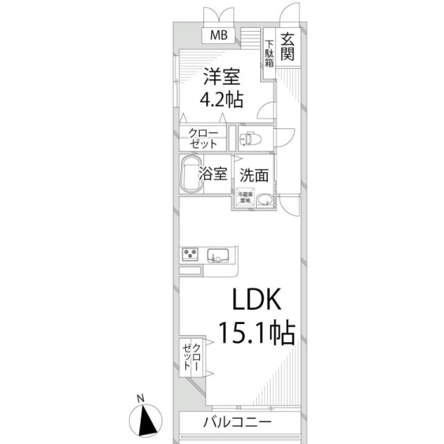 ラフィーエの間取り