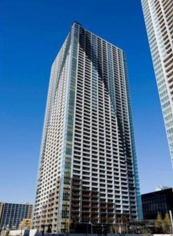 中央区勝どきのマンションの建物外観