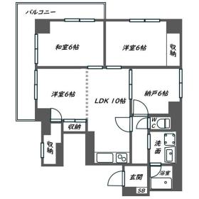 U residence京都三条の間取り