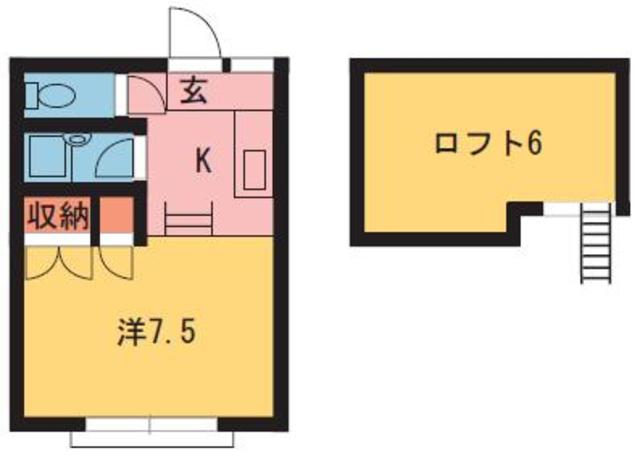 サザンクロス池田の間取り