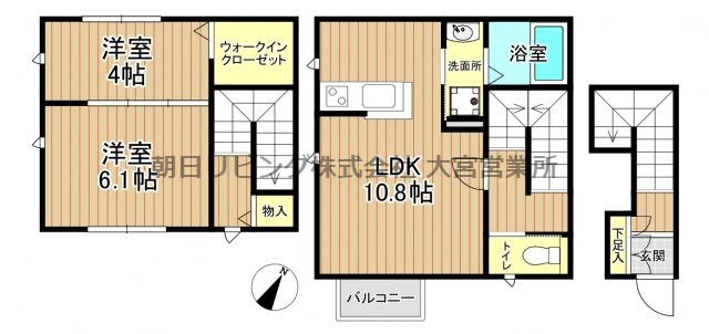 Saule 新都心の間取り