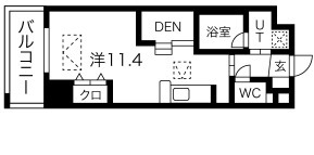 Dolce Vita 新大阪の間取り