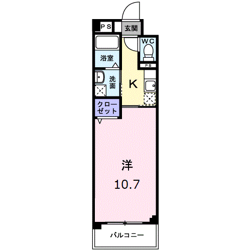 クラシオン・ルガール　イシカワの間取り