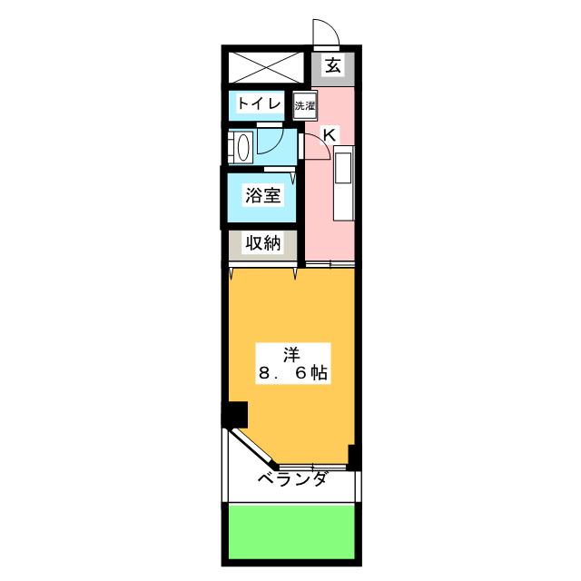 ライオンズマンションたまプラーザ第２の間取り