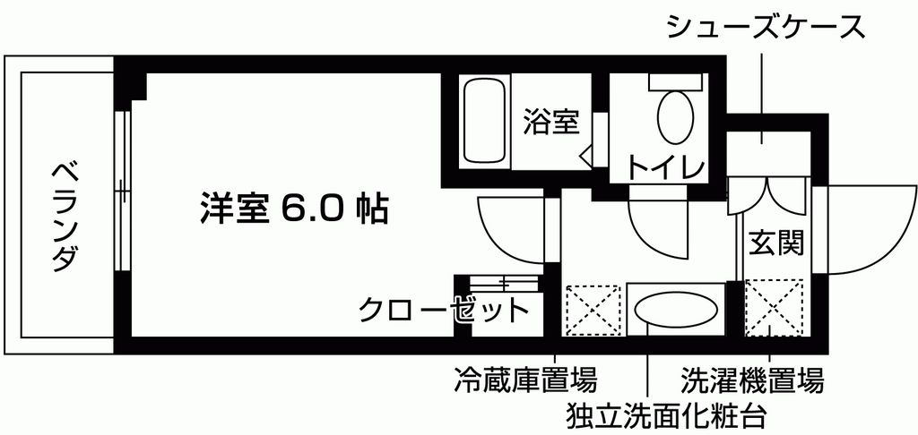 ウエリスアイビー門戸厄神の間取り