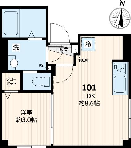 ブランシュコートの間取り