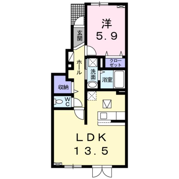 ザ　グランデ城東館の間取り