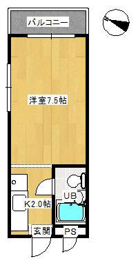 住崎第１マンションの間取り