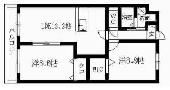 サンシャインユタカの間取り