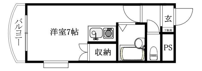 αーNEXT高砂の間取り