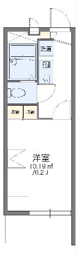 レオパレスＬａ　ｆｏｒｅｔ西町の間取り