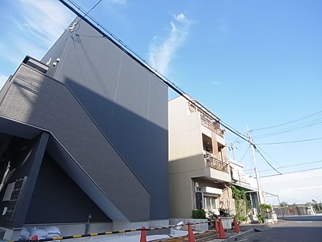 【神戸市長田区野田町のアパートの建物外観】