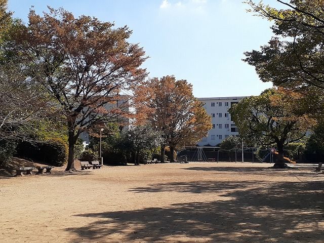 【熊本市中央区渡鹿のアパートの公園】