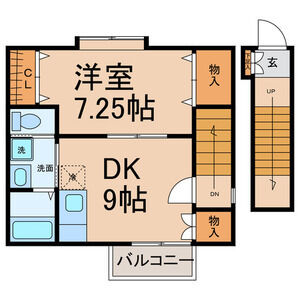 グラシア光音寺の間取り