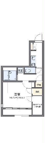 【レオパレスシナジーの間取り】