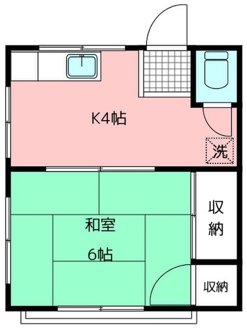 南陽荘の間取り写真
