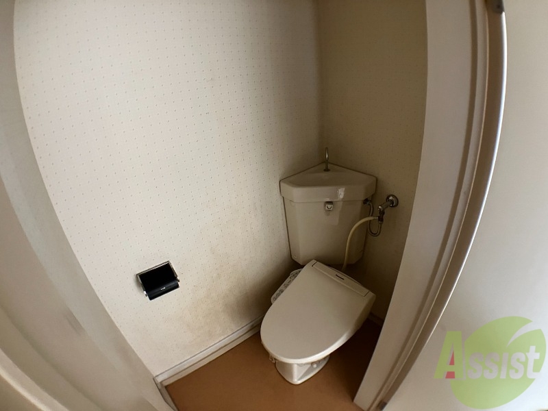 トイレ　トイレはウォシュレット機能付き。シャワートイレは日本の宝。