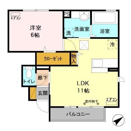 マリエ田彦の間取り