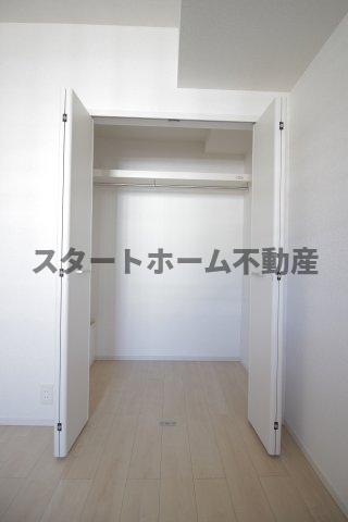 収納　十分な収納スペースがあります