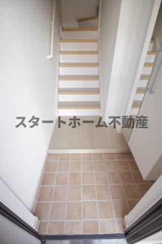 玄関　明るい玄関です