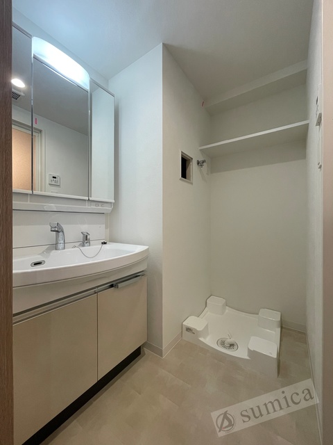 洗面設備　洗面脱衣所付き！独立洗面台が便利です♪♪