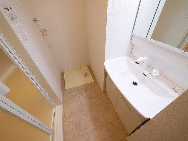 洗面設備　洗面所です