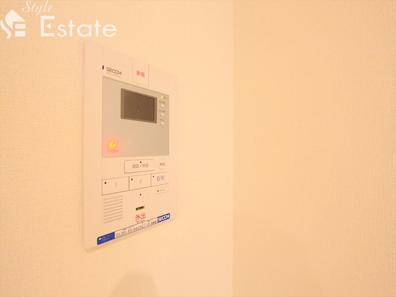 セキュリティ　モニター付きインターホン