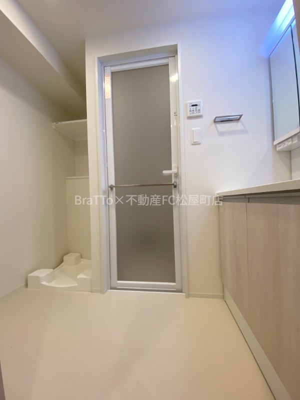 洗面設備　脱衣場