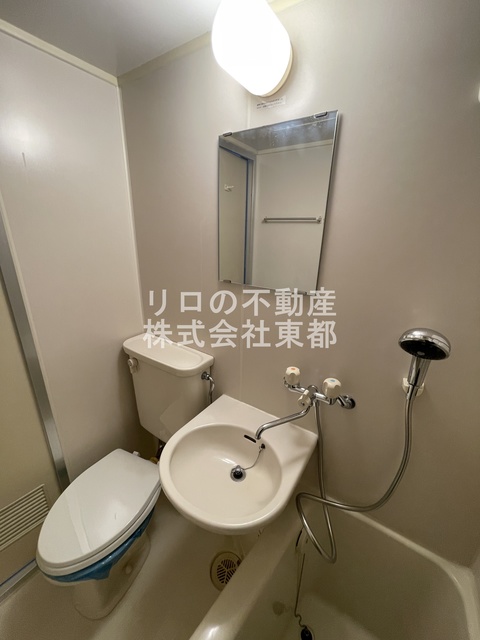 洗面設備　洗面ボウルと鏡もございます☆