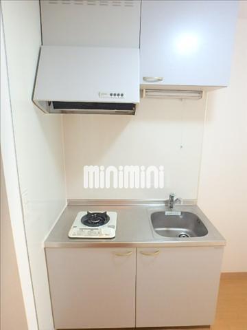 キッチン　１口ガスコンロ付きキッチン