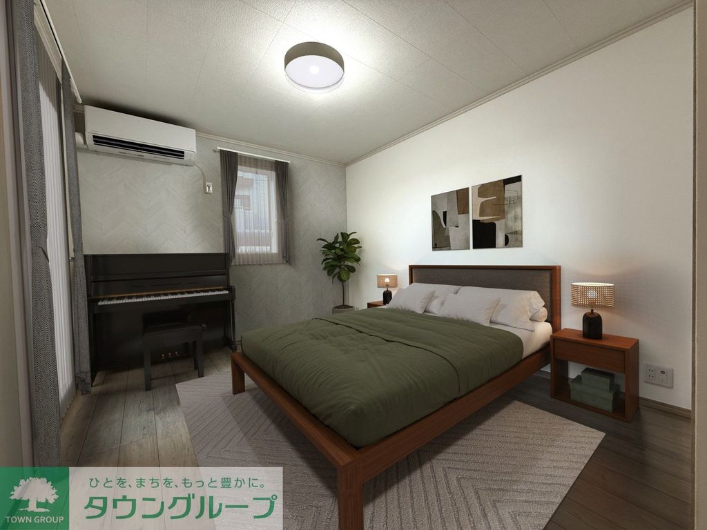 居室・リビング　家具家電配置例