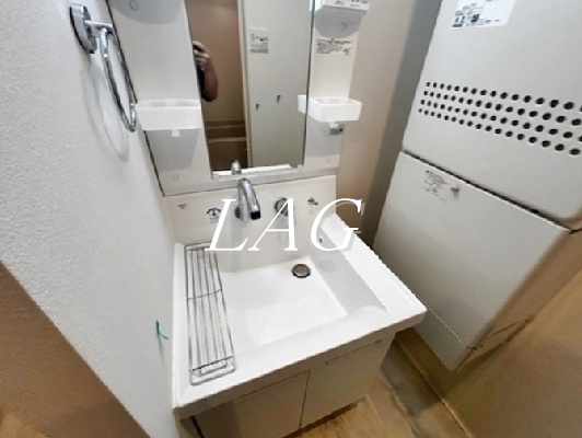 洗面設備　洗面台です。