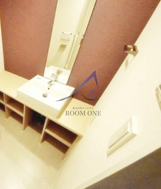 洗面設備　洗面台です。