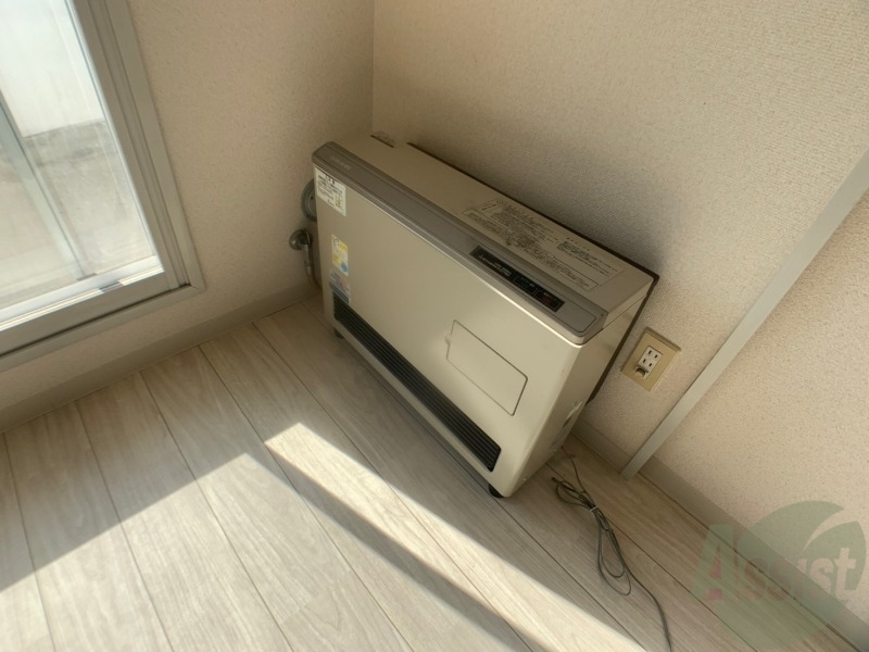 その他設備　ガス暖房です。寒い冬もこれで乗り切りましょう！