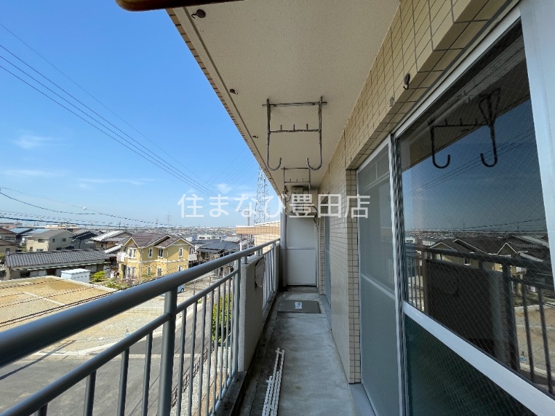 バルコニー　同型別部屋写真